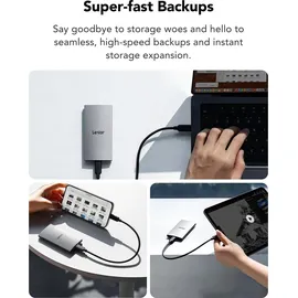 Lexar ES3 Externe SSD 1 TB USB 3,2 Gen2 LES3XXX001T-RNSNG