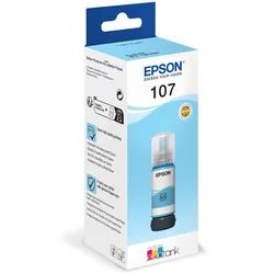 Epson Original EcoTank 107 Tintenflasche - light cyan (C13T09B540)