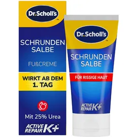SCHOLL Schrundensalbe Active Repair K+ Fußcreme 60 ml