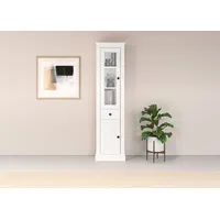 Home Affaire Vitrine »Liotta«, eine Glastür und einer Holztür