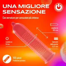 On) Condoms Genoppt 100 St.