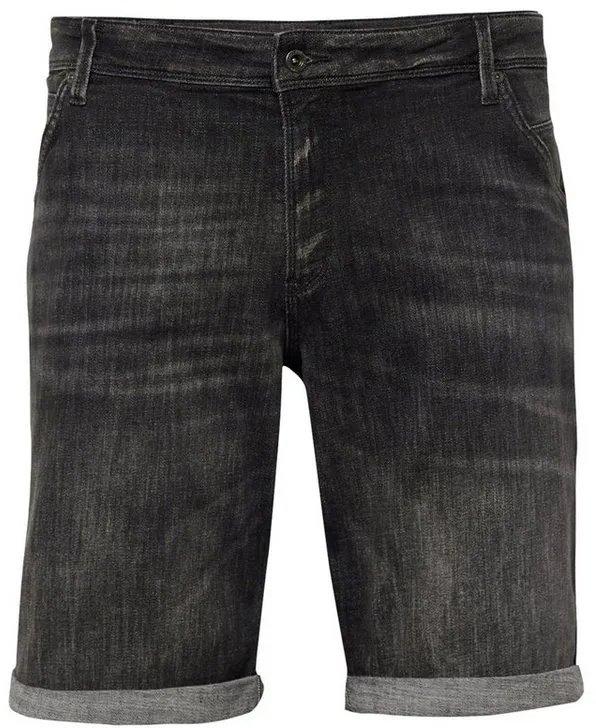 Jack & Jones Plus Jeansshorts RICK FOX (1-tlg) schwarz 42