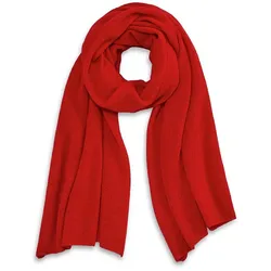 Strickschal include rot