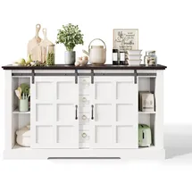 modfu Sideboard 150 x 85 x 40 cm Weiß