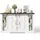modfu Sideboard 150 x 85 x 40 cm Weiß