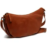 The Chesterfield Brand Clarita Umhängetasche Baumwolle/Leder Cognac