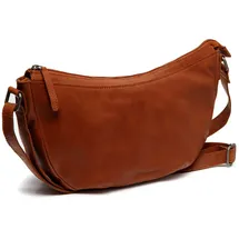 The Chesterfield Brand Clarita Umhängetasche Baumwolle/Leder Cognac