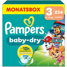 Pampers Baby-Dry Paw Patrol Monatsbox,