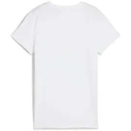 Puma Unisex ESS Logo LAB Tee T-Shirts, PUMA White,