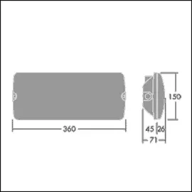 zumtobel Group LED-Notlichtleuchte VOYAGER SO #96637633