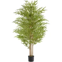 Tectake Künstlicher Bambusbaum Bambosa, realistische Textur - 180 cm,