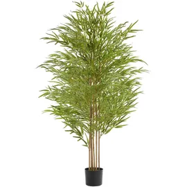 Tectake Künstlicher Bambusbaum Bambosa, realistische Textur - 180 cm,