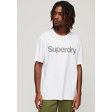 Superdry T-Shirt »CORE LOGO CITY LOOSE TEE«, weiß