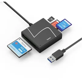 Hama USB-Kartenleser Schwarz