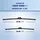 Alca U-FLAT Flachbalkenwischer 280 mm
