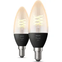 Philips LED-Kerze 5W E14 300 lm warmweiß 2 St.