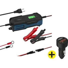 Ansmann Autobatterie-Ladegerät + KFZ-Batterietester