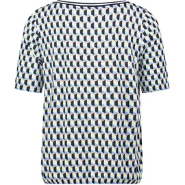 Betty Barclay Rundhals-Shirt Blau/Grün 36