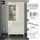 Set One by Musterring Standvitrine Reno 92 x 42 x 197 cm Braun