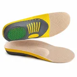 COOL-i Orthopädische Gel-Einlegesohlen,Für Sport & Alltag, zur Entlastung bei Druck im Fersenbereich 1 Pc Einlegesohlen