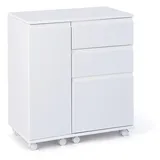 VCM ebuy24 Schreibtisch Weiß