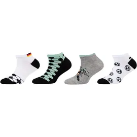 CAMANO Sneakersocken 8er Pack navy/hellblau/grau/schwarz/weiß 27-30