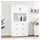 vidaXL Highboard 3185383 Weiß