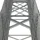 vidaXL Hochbeet Pulverbeschichteter Stahl 224 x 40 x 68 cm Grau