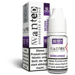 Beeren Limonade NicSalt Overdosed Liquid by Wanted 10ml / 10mg