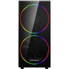 gamemax Gaming-PC Black Hole 7636 Ryzen 5 7500F 4,0 GHz 32 GB RAM 1 TB SSD RTX 5070 Ti Windows 11