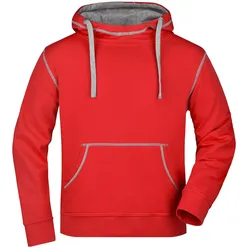 Lifestyle Kapuzen-Sweatshirt "JN961" - XXL - red