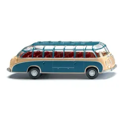 Reisebus (Setra S8) - beige/azurblau Modell von WIKING 1:87