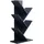 VCM Nulis L Standregal 0 x 0 x 0 cm Schwarz