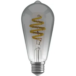 Hombli HBEB-0211, Intelligentes Leuchtmittel, WLAN, Grau, Glas, Metall, E27, ST6
