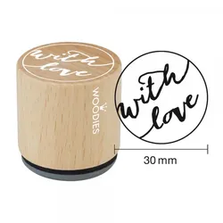 Woodies Stempel - With love Motiv 2 W04007