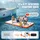 Mophorn VEVOR Aufblasbares Schwimmdock, 4,57 x 1,82 m, Dockplattform, rutschfeste Wasserschwimmdockmatte mit tragbarer Tragetasche und abnehmbarer Leiter, ...