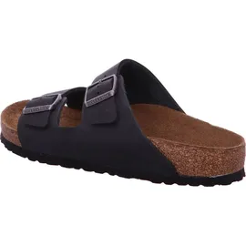 Birkenstock Arizona Nubukleder geölt schmal schwarz 44