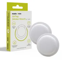 Mobile origin Airtag Sticker Mount A2 2 pack white