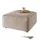KAWOLA Hocker RANI Polsterhocker Cord 0 x 0 x 0 cm Braun