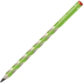 Stabilo Ergonomischer Dreikant-Bleistift für Rechtshänder Einzelstift Grün HB