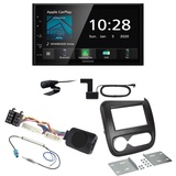 Kenwood DMX5020DABS Bluetooth USB DAB+ Autoradio Einbauset für Opel Vivaro B