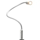 Kalb Material Für Möbel Bettleuchte Silbergrau 1 St.