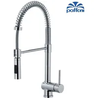 Paffoni - Stick - Spültischarmatur mit ausziehbarer Geschirrbrause, chrom SK179CR
