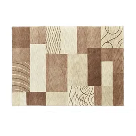 THEKO Wollteppich ¦ braun ¦ Wolle ¦ Maße (cm): B: 300 H: 1,2