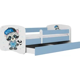 raumhirsch furniture Kinderbett Raumhirsch 80 x 180 cm Holzwerkstoff blau