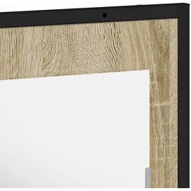 vidaXL Badspiegel mit Ablage Sonoma Eiche 50x12x60 cm Holzwerkstoff