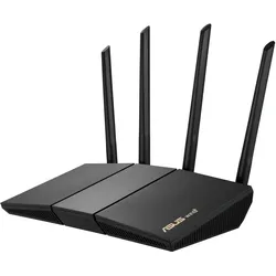 ASUS RT-AX57 AX3000 AiMesh Dual Band WLAN kombinierbarer Router (Tethering als 4G und 5G Router-Ersatz, WiFi 6, 1024-QAM