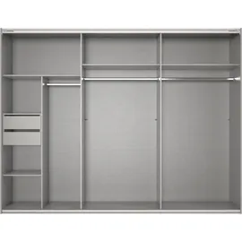 WIMEX »Mugano, Made in Germany, Lieferung bis in Deine Etage und Stellort« wähle Deine Ausstattung: Basic oder Premium!, 3 Schwebetüren, große Größen, mit oder ohne Spiegel, Metallgriffe