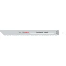 Bosch Pro Pallet Repair S1135VFR Säbelsägeblatt 1,25 x 19 x 225 mm 5-tlg.