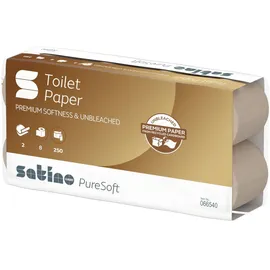 Satino Toilettenpapier 2-lagig 64 Rollen